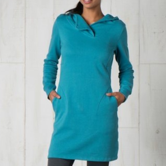 Toad & Co. Dresses & Skirts - Toad & Co. Hooded Fleece Dress